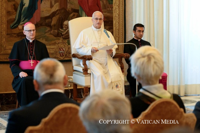 Audience aux participants à la Rencontre organisée par l'Académie pontificale pour la Vie, 30 octobre 2026 © Vatican Media