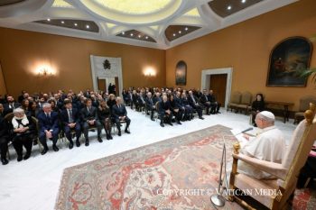 Rencontre avec les dirigeants de Mercedes Benz, 28 octobre 2026 © Vatican Media
