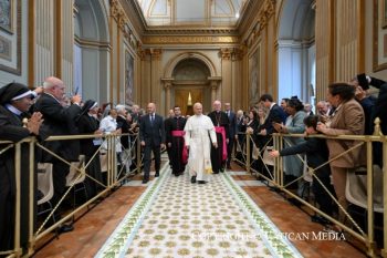 Discours du Saint-Père aux Membres du Cercle Saint-Pierre, 12 octobre 2026 © Vatican Media

