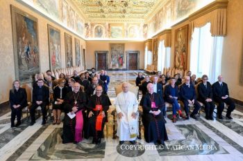 Discours du Saint-Père aux artistes participant à la Rencontre promue par le Dicastère pour la Culture et l'Éducation, 2 octobre 2026 © Vatican Media