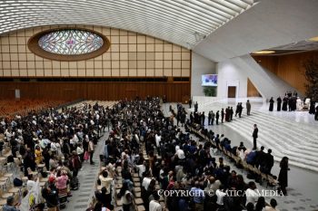 Audience aux participants à la Rencontre organisée par la « Jesus Youth International Conference 2026 », 24 octobre 2026 © Vatican Media 