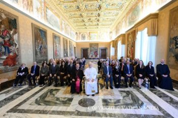 Audience à la Délégation de l'American Jewish Committee, 22 octobre 2026 © Vatican Media
