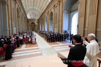 Discours du Saint-Père aux Membres du Cercle Saint-Pierre, 12 octobre 2026 © Vatican Media
