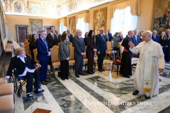 Audience à la Délégation de l'American Jewish Committee, 22 octobre 2026 © Vatican Media
