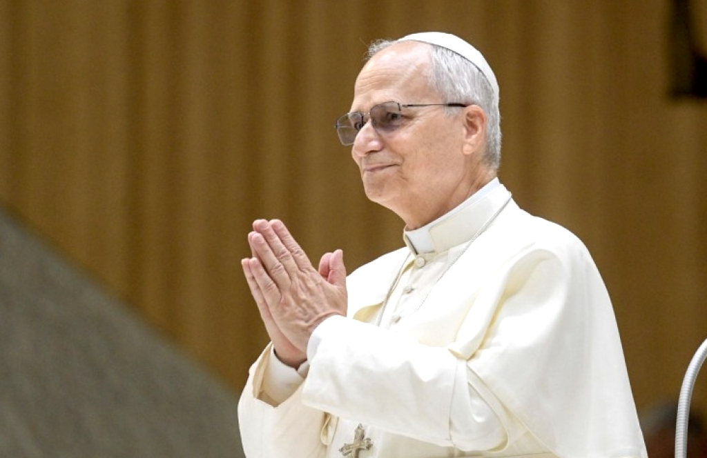 "La grande sérénité du pape Léon XIV" © Vatican Media 