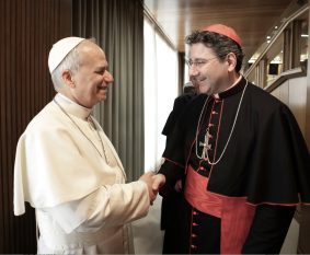 Rencontre avec le pape Léon XIV en 2025, mai 2025 © archtoronto.org