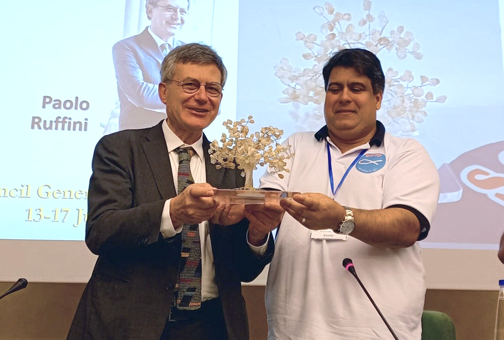 Paolo Ruffini remporte le Prix Vincentien de Journalisme Ozanam, 16 juin 2023 © comunicazione.va