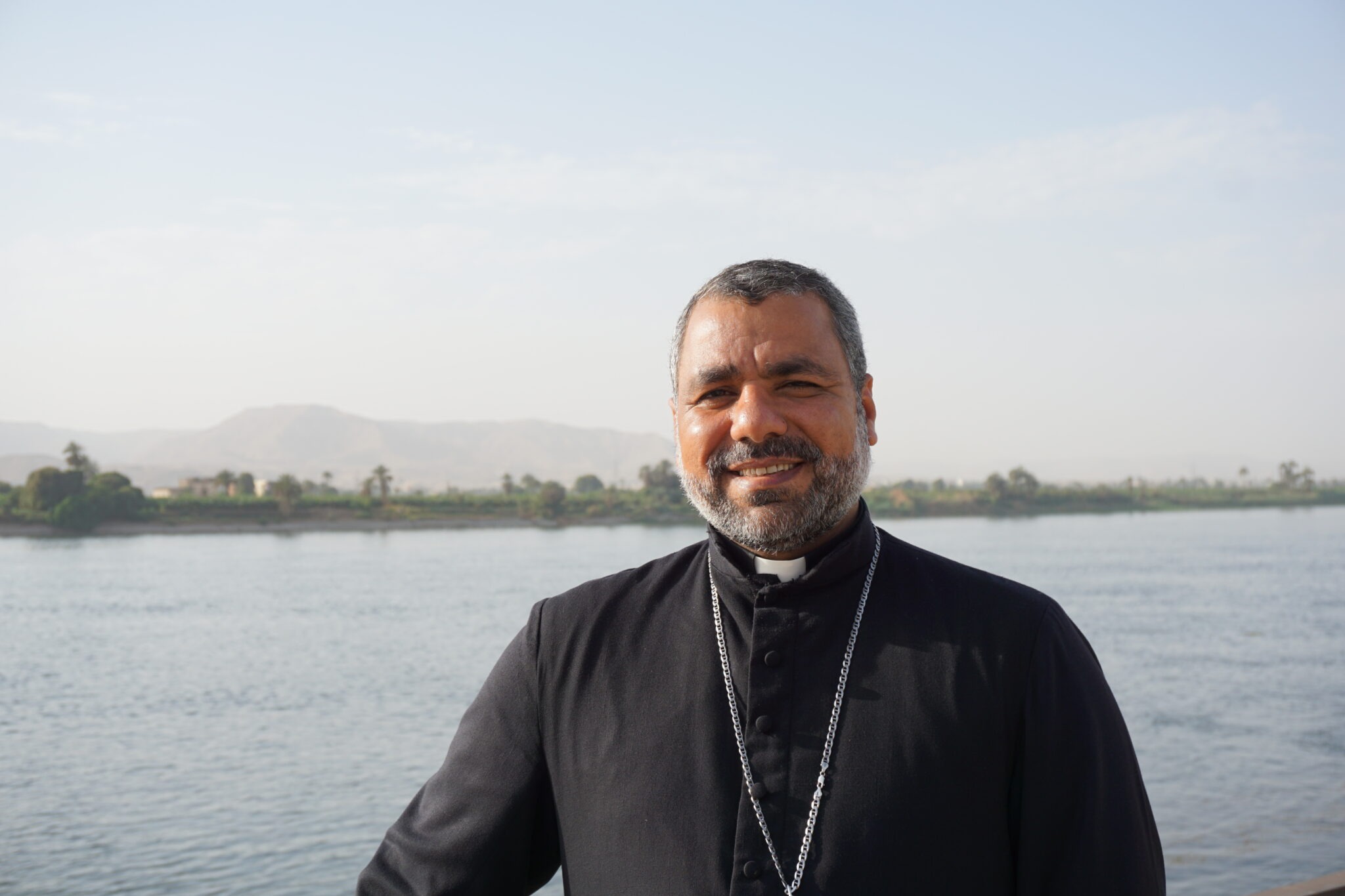 Mgr Emmanuel Bishay, évêque de Louxor, a rappelé l’influence non négligeable de l’Église catholique en Égypte © AED