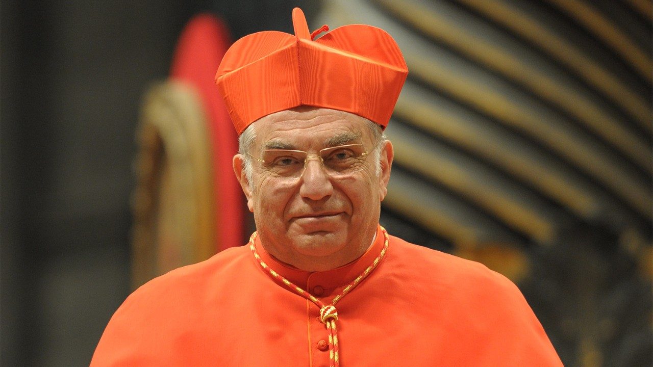Le cardinal Paolo Romeo, archevêque émérite de Palerme © Vatican Media