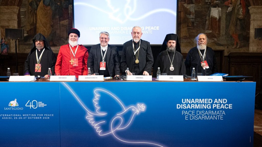 La rencontre internationale avait pour thème « Une paix désarmée et désarmante » © santegidio.org