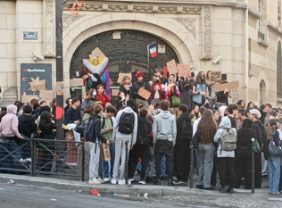Blocus au lycée Jules-Ferry de Paris, 2 octobre 2026 © Wikipedia.org