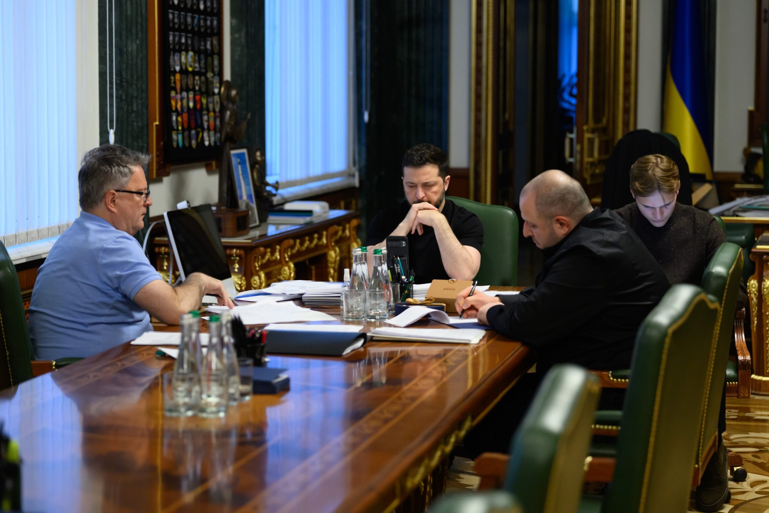 Le Bureau de presse du Saint-Siège a annoncé que le pape Léon XIV et le président ukrainien Volodymyr Zelenskyy s'étaient entretenus par téléphone © @ZelenskyyUa (X)