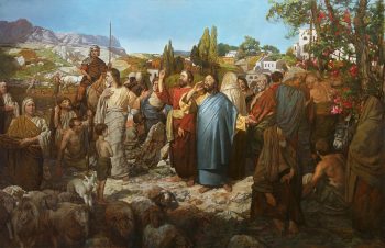 La parabole du festin de noces © A.N. Mironov, Wikicommons, https://artmiro.ru/blog/creative_commons/2015-07-04-244